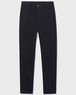 Брюки классические для мальчика Mayoral, Испания, Черный, 128