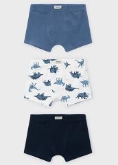 Труси 3 шт. для хлопчика Mayoral, Блакитний, 104