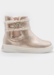 Черевики-уггі осінні для дівчинки Mayoral, Золотий, 31