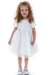 Платье для девочки Эстель SUZIE, Белый, 104