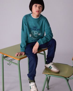 Спортивный костюм для мальчика Mayoral, Зеленый, 128