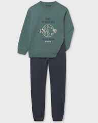 Спортивний костюм для хлопчика Mayoral, Зелений, 128