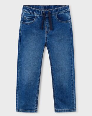 Джинсы для мальчика Mayoral, Испания, Голубой, 110