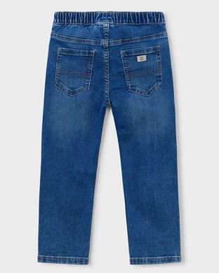 Джинсы для мальчика Mayoral, Испания, Голубой, 110