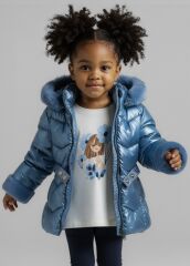 Куртка для дівчинки Mayoral, Синій, 104