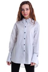 Рубашка для девочки Астерия SUZIE, Белый, 134