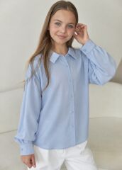 Сорочка для дівчинки Louise Brilliant, Блакитний, 146