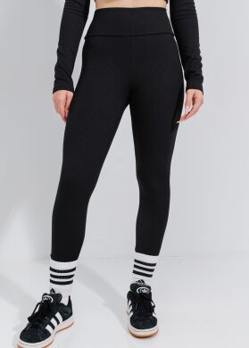 Лосини в рубчик з начосом для дівчинки Камрін SUZIE, Чорний, 122