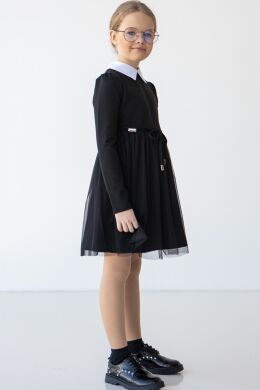 Платье, Черный, 116
