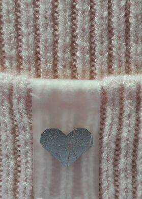 Шапка зимняя для девочки Мила ELF-KIDS, Розовый, 52