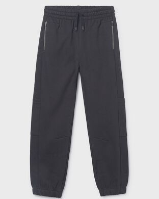 Брюки спортивные для мальчика Mayoral, Испания, Черный, 140