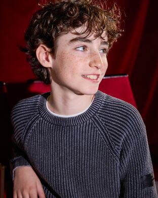 Светр для хлопчика Mayoral, Сірий, 128