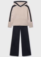 Костюм з трикотажу для дівчинки Mayoral, Бежевий, 128