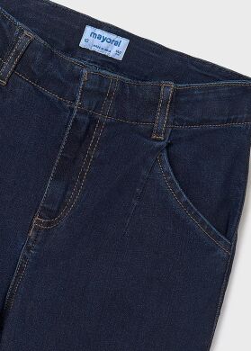 Джинси-кльош для дівчинки Mayoral, Синій, 140