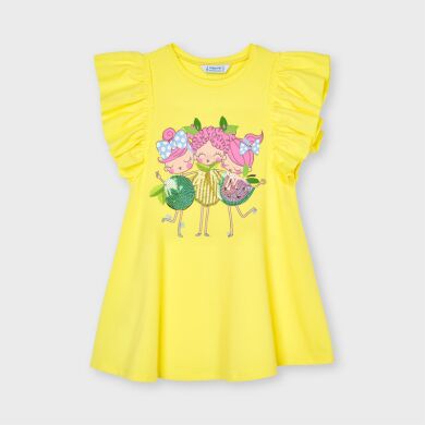 Платье детская Mayoral, Жёлтый, 98