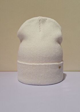 Шапка зимова для дівчинки Міла ELF-KIDS, Молочний, 52