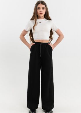 Школьные брюки для девочки Лия SUZIE, Черный, 134