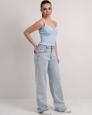 Джинси зі стразами для дівчинки Арелін SUZIE, Блакитний, 152