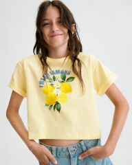 Футболка для дівчинки Mayoral, Іспанія, Ванільний, 128