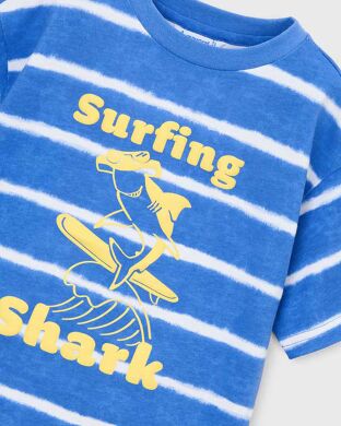 Футболка для хлопчика Mayoral, Іспанія, Блакитний, 104