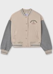 Куртка бомбер для дівчинки Mayoral, Пісочний, 128