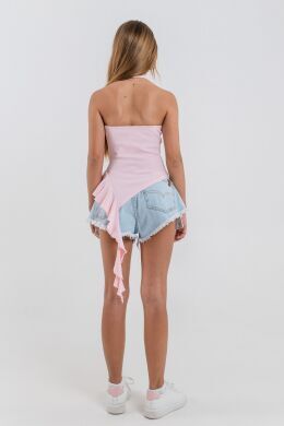 Джинсовые шорты для девочки Флор SUZIE, Голубой, 170