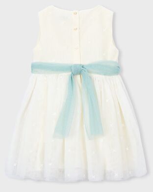 Сукня святкова для дівчинки Mayoral, Іспанія, Кремовий, 104