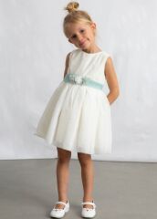 Сукня святкова для дівчинки Mayoral, Іспанія, Кремовий, 104