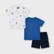 Комплект: шорты + футболка 2 шт. для мальчика Mayoral, Синий, 122