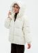 Куртка зимняя для девочки Anita Nestta, Молочний, 158