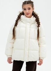 Куртка зимова для дівчинки Anita Nestta, Молочний, 158