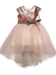 Платье, Розовый, 128