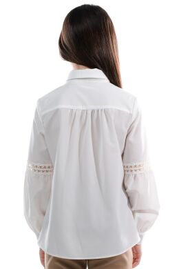 Блузка для девочки SUZIE, Молочний, 134