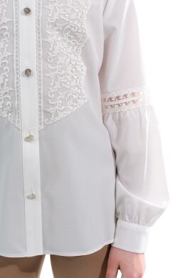 Блузка для дівчинки SUZIE, Молочний, 128