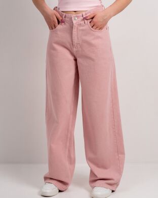 Джинси баггі рожеві для дівчинки Керол SUZIE, Рожевий, 146