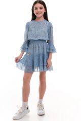 Платье для девочки Амилин SUZIE, Синий, 122