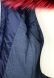 Куртка с натуральным мехом STAR IS BORN, Синий, 128