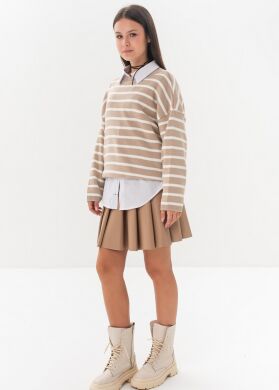 Светр для дівчинки Шерідан SUZIE, Бежевий, 158