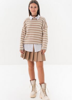 Светр для дівчинки Шерідан SUZIE, Бежевий, 158