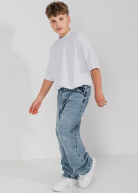 Джинси для хлопчика Бонд SUZIE, Блакитний, 140