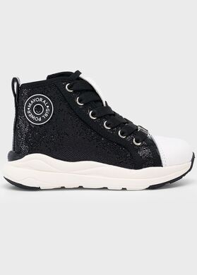 Кеди високі на платформі для дівчинки Mayoral, Чорний, 33