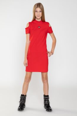 Платье, Красный, 152