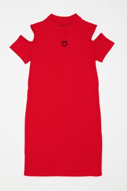 Платье, Красный, 140