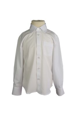 Рубашка, Белый, 128