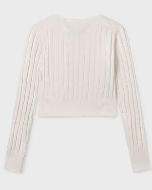 Светр для дівчинки Mayoral, Кремовий, 128