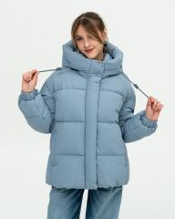 Дитяча куртка зимова для дівчинки блакитна Anita до -25&deg;С Nestta, Блакитний, 140