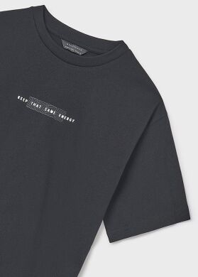 Футболка для хлопчика Mayoral, Чорний, 128