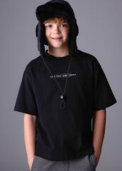 Футболка для хлопчика Mayoral, Чорний, 128