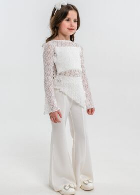 Кофта для девочки Амарис SUZIE, Молочний, 116