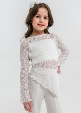 Кофта для девочки Амарис SUZIE, Молочний, 116